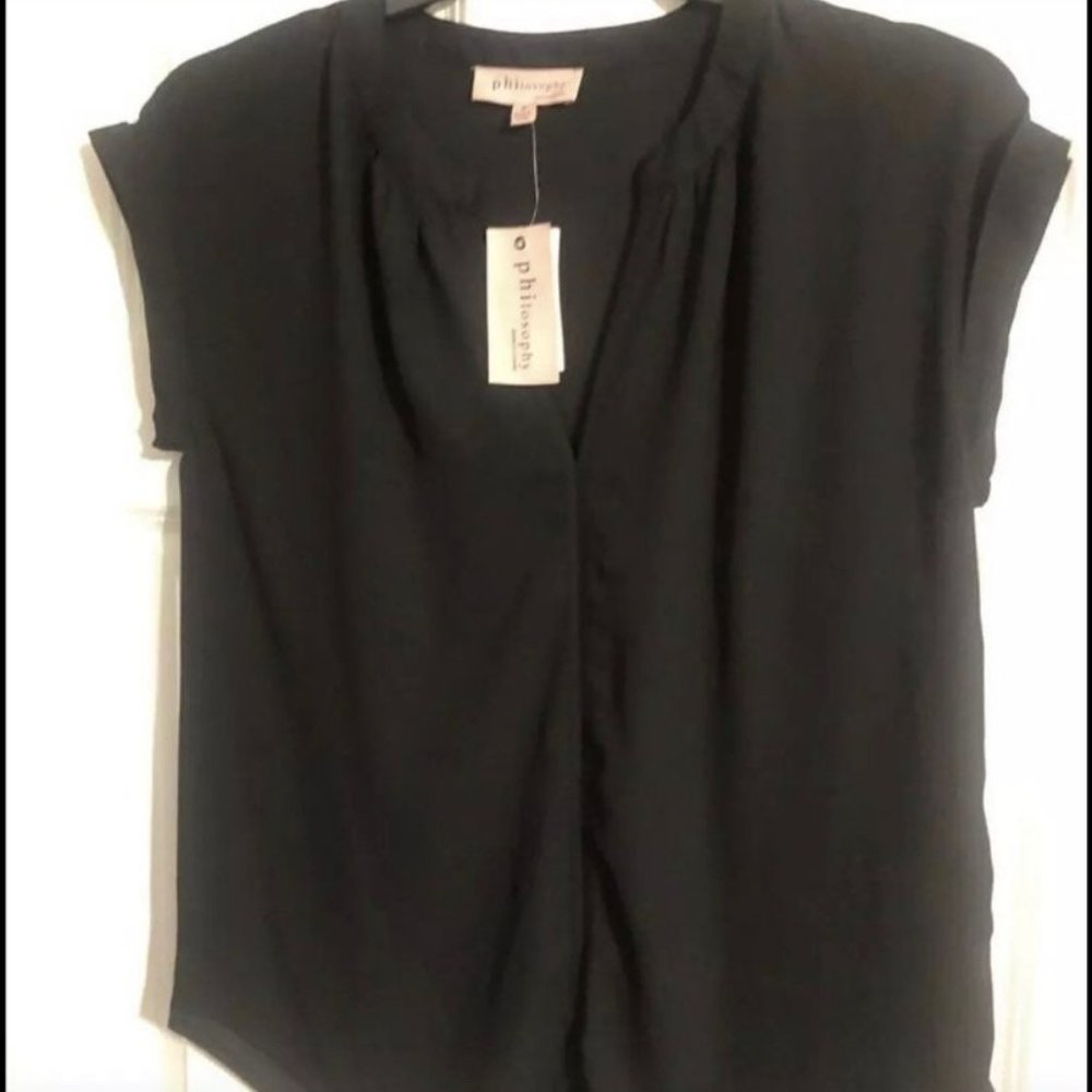 Philosophy Republic Bl V-Neck size M